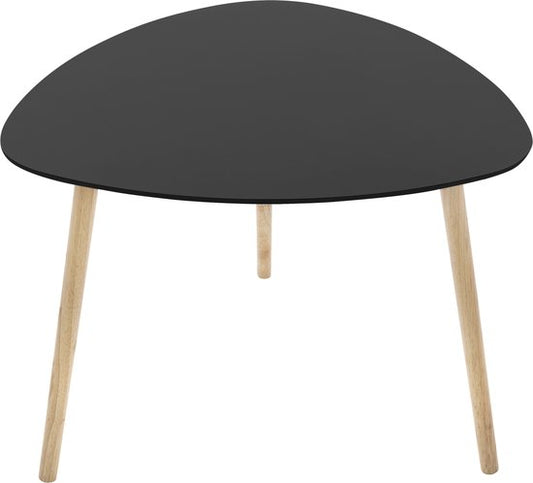 Table Atmosphera - Mileo - Noir - Table d'appoint - 60x45cm