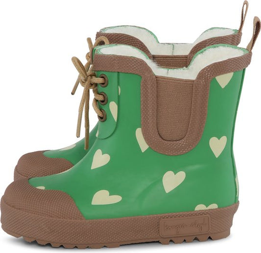 Konges Sløjd Aisuru green - Thermo Boots Print - Boots - Bones - Rain boots