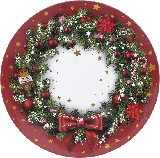 Christmas placemat set of 2 - Coaster - Christmas decoration - Placemat - Dia 33 cm