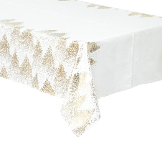 Christmas decoration - Tablecloth - Table linen - White - 140x240cm