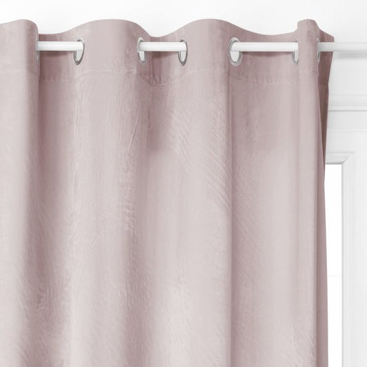 Velvet blackout curtain - 140 x 260 cm - Rose - Pink