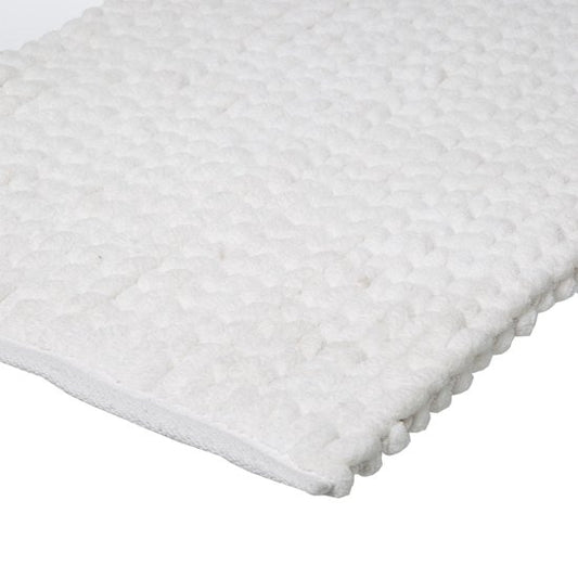 5Five Elegant bath mat super soft - White - 50 X 75 cm - Extra thick