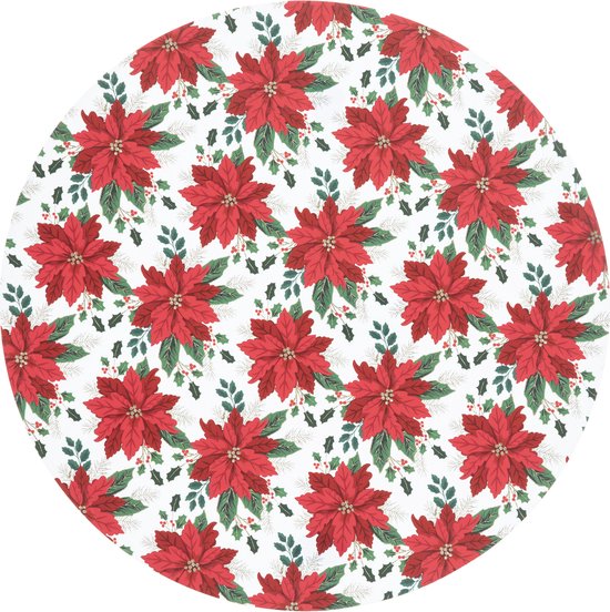 Kerstplacemat set van 6 - Onderlegger - Kerstdecoratie - Placemat - Dia 35 cm