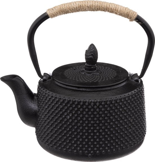 Atmosphera Flora Teapot Cast Iron 1L