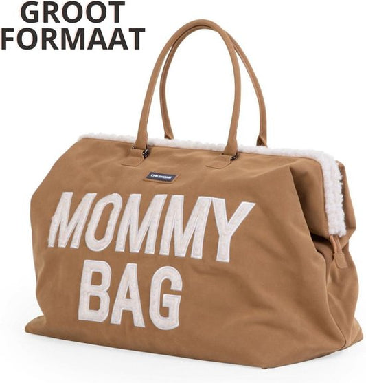 Childhome weekendtas XL Mommy Bag | Suede Look