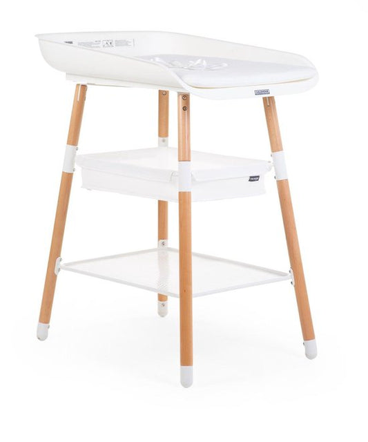 Childhome Table d'allaitement Evolux 80x60x98cm - Blanc