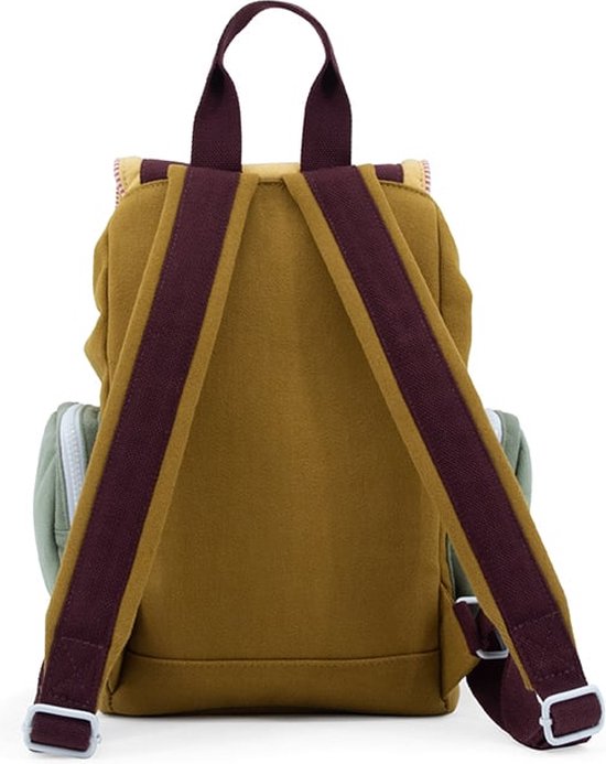 Sticky Lemon backpack adventure small khaki green size - 20 x 13 x 34 cm