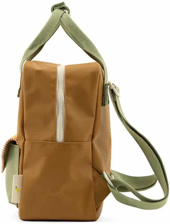 Sticky Lemon Backpack/Boekentas Small - Meadows | Envelope | Khaki Green