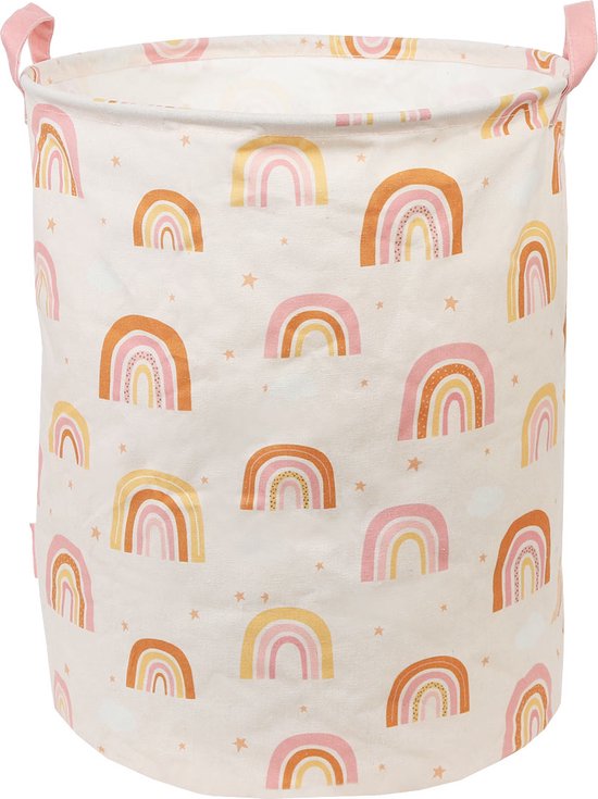 A Little Lovely Company Storage basket/Toy basket for children's room - Rainbows