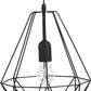 Atmosphera Designlamp metalen ophangdraad zwart - Hanglamp - Lamp
