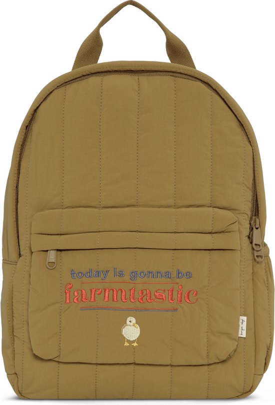 Konges Sløjd Backpack - Junior - Dull Gold - School bag