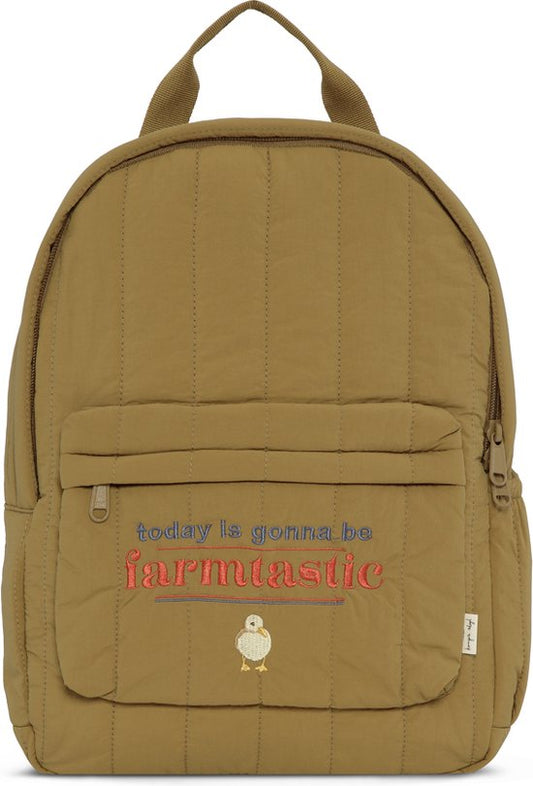 Konges Sløjd Backpack - Junior - Dull Gold - School bag