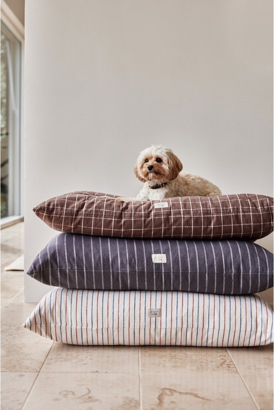 OYOY Hondenkussen - Small - 201 Anthracite - Kyoto Dog Cushion