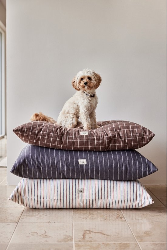 OYOY Hondenkussen - Small - 201 Anthracite - Kyoto Dog Cushion