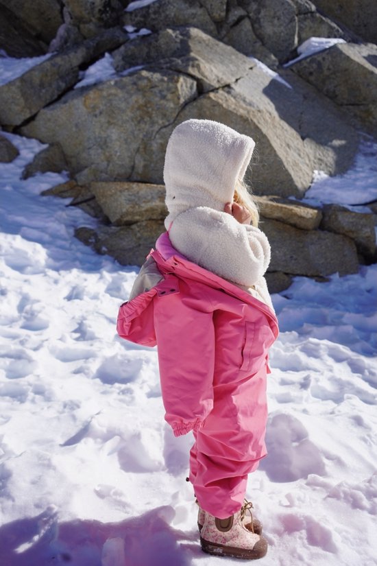 Pink snowsuit deals