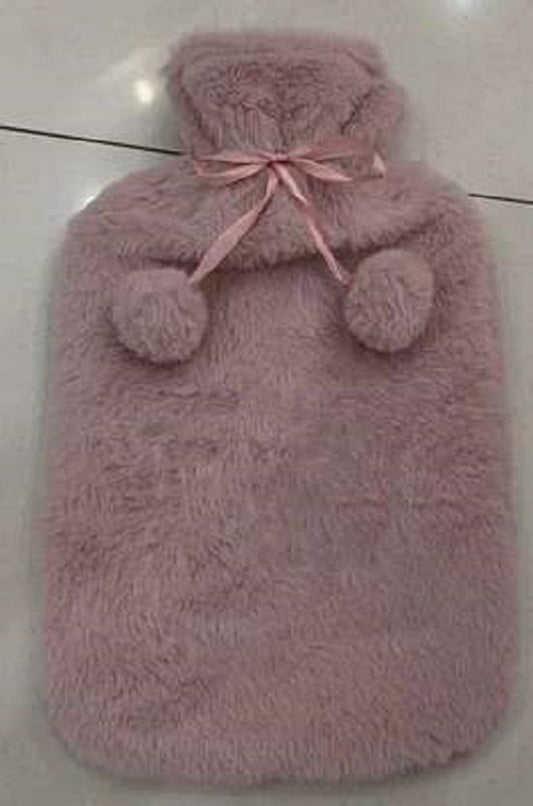 Christmas - Hot water bottle - Hot water bottle - Pink - 1.7L - Christmas decoration