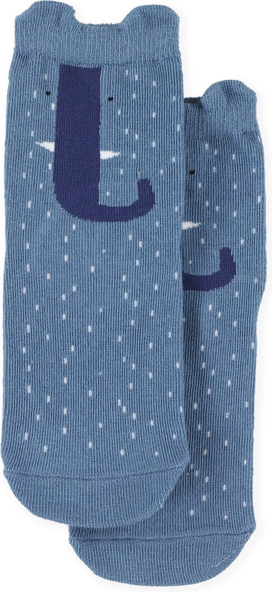 Trixie socks set van 6 paar - Olifant / Leeuw / Polar beer- Sok - Kousen - Kindersokjes - Korte sokken