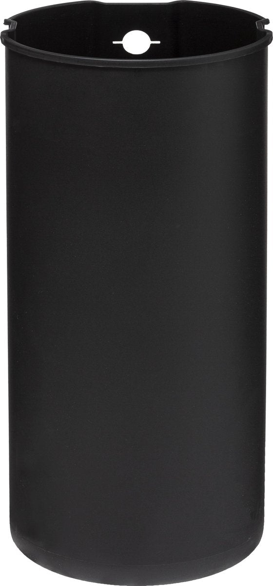 Poubelle 5Five Delta - Fermeture Amortie - Filtre à Charbon Actif Anti Odeur Seau Amovible 30l Metal Zwart Brillant Poubelle 5Five Delta - Fermeture Amortie - Filtre à Charbon Actif Anti Odeur Seau Amovible 30l Metal Zwart Brillant
