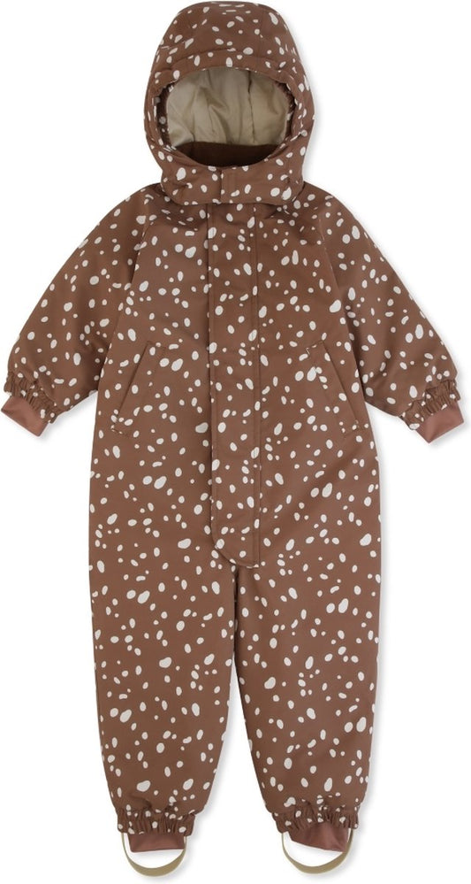 Konges Slojd Nohr Snowsuit Deer Brown - Sneeuwpak - Skipak