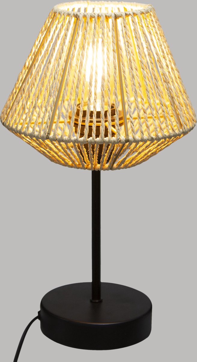 Atmopshera Tafellamp Jily naturel - H 34 cm - Staande lamp