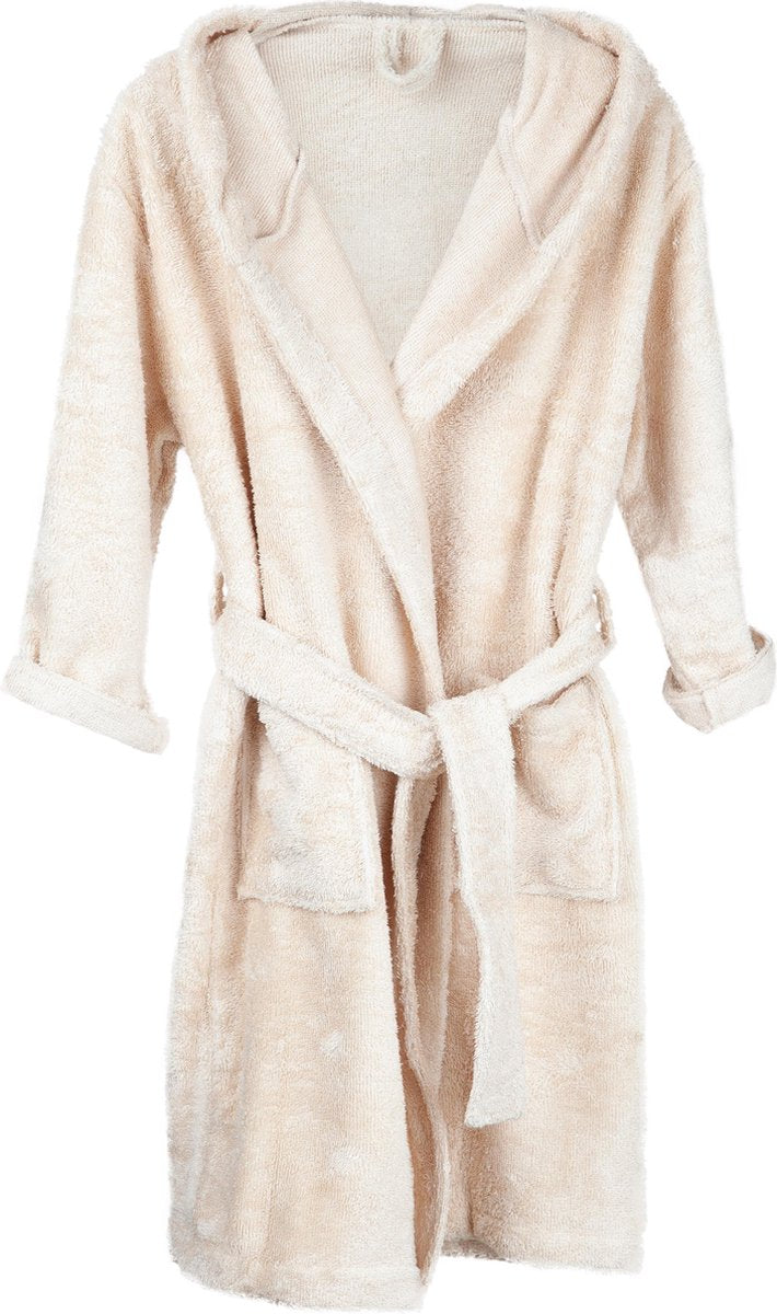 Timboo Bathrobe for adults - Frosted Almond