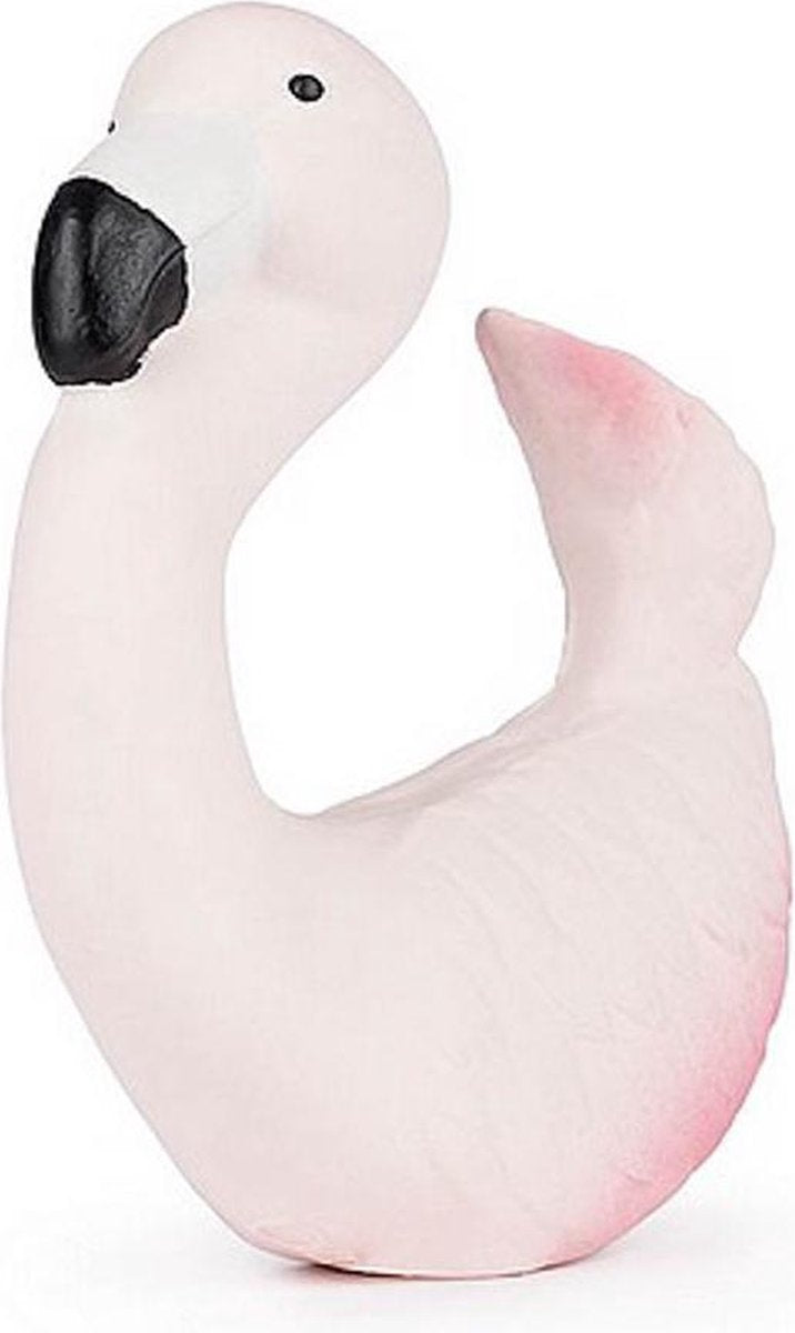 Bad- bijtarmband flamingo