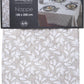 Atmosphera Tafelkleed Kadi Palm - 150 x 250 cm - 100% katoen - Linnenbeige - Blaadjes