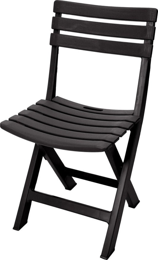 Garden chair - Chair - Komodo - Anthracite - L42 x W37 x H80 cm