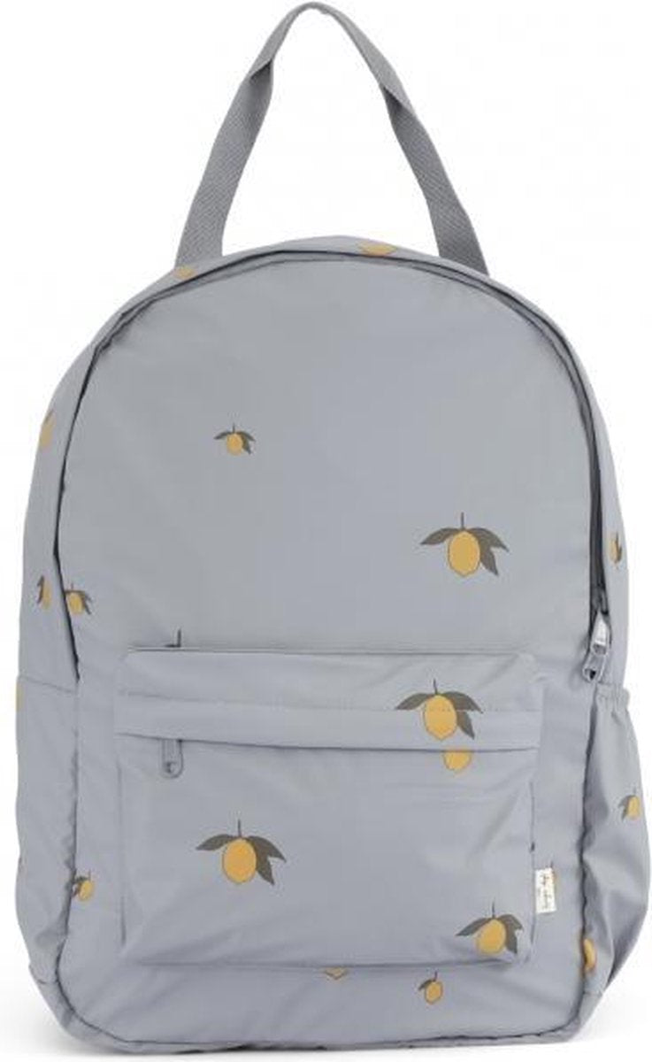 Konges Sløjd Backpack Rain Lemon french - Toddler backpack