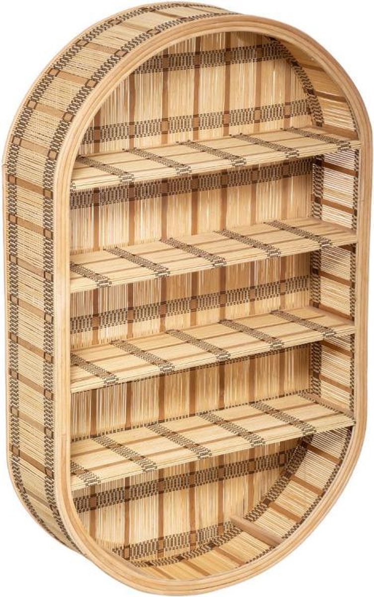 Atmosphera Kids Lou Etagere bamboe - Wandplank - Wandrek - 91 x 56 cm