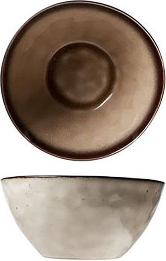 Cozy &amp; Trendy Atilla Bowl - Ø15.5cm - Earthenware - Brown