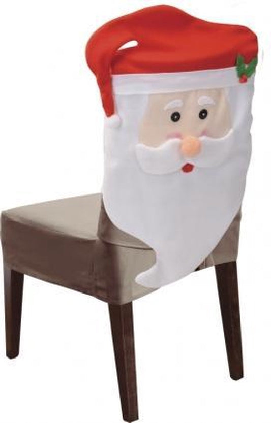 Home &amp; Styling Chair cover Santa Claus 45x73cm