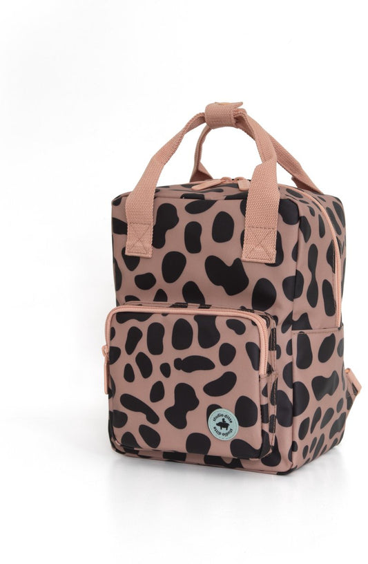 Studio Ditte Small backpack Jaguar vlekken roze - Studio Ditte - Kinderrugzak - Peuterrugzak - Kleuterrugzak - Rugzak