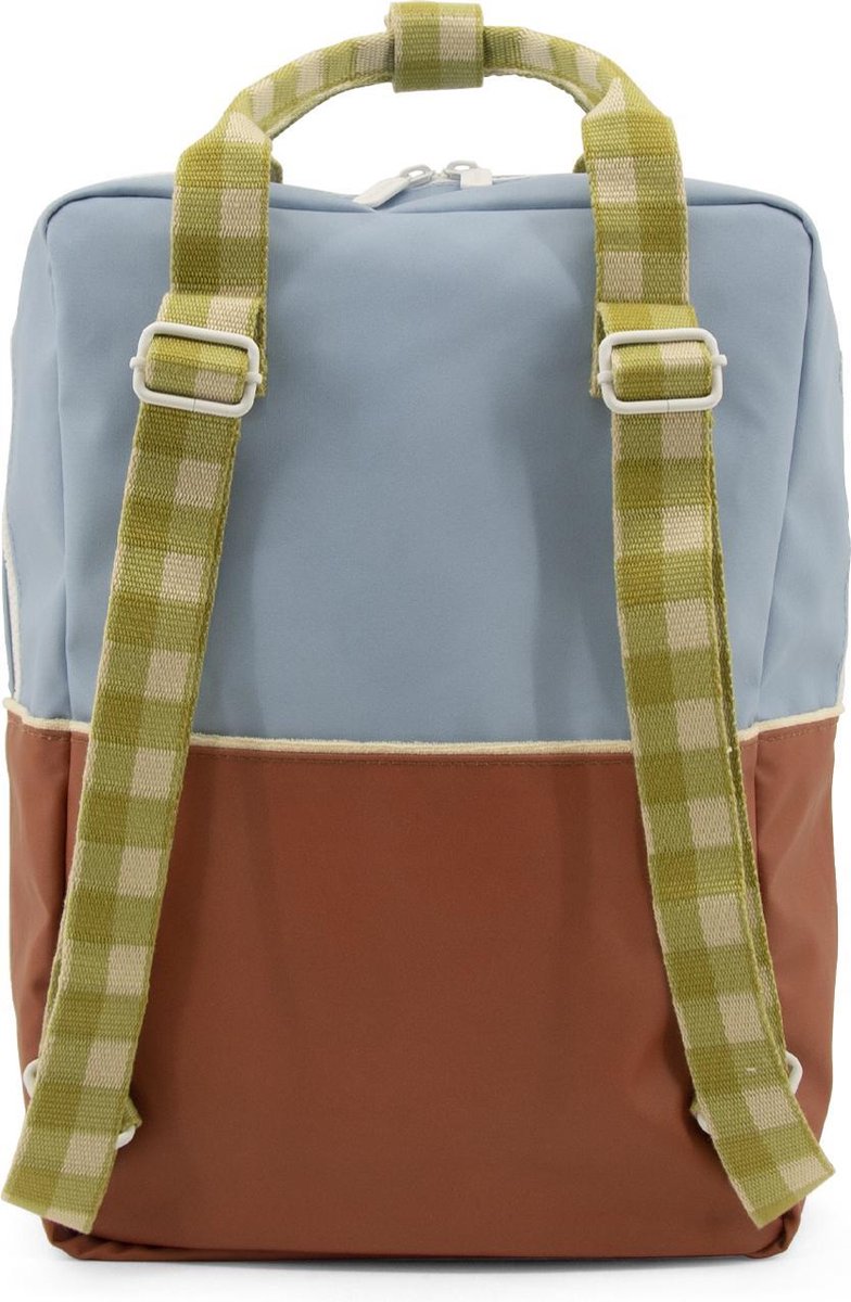 Sticky Lemon Rugzak Sticky Lemon Rugzak Large colourblocking - blueberry + willow brown