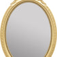 Atmosphera Spiegel Prinses goud - Wandspiegel - Spiegel kinderkamer - H43.5 cm - Met kroontje
