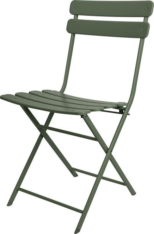 Bistro Chair Green - Foldable garden chair - Patio chair - Bistro chair