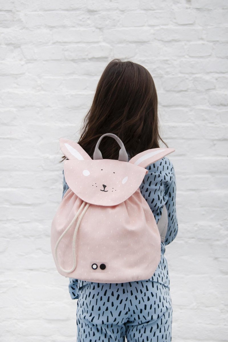 Trixie Backpack Mini Mrs. Rabbit Pink