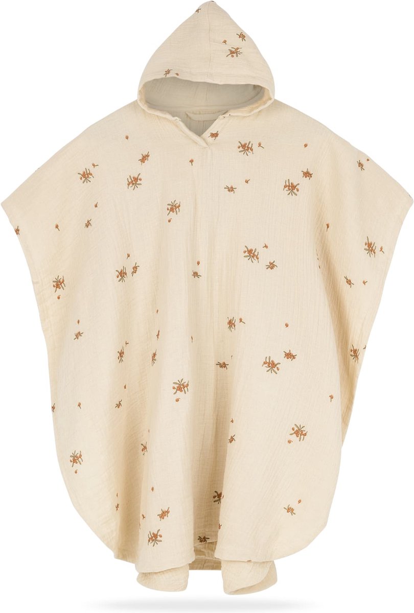 Poncho petit Havtorn - 60 X 60 cm - 1 à 3 ans - Tetra coton bio