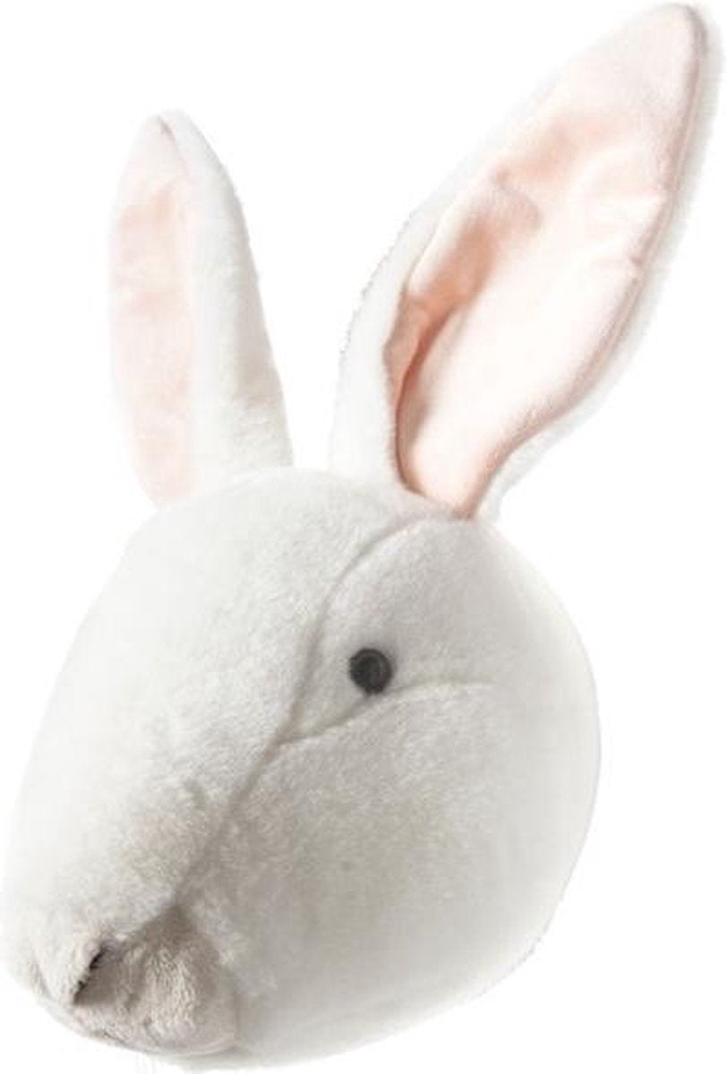 Wild &amp; Soft Alice animal head plush wall decoration - Rabbit