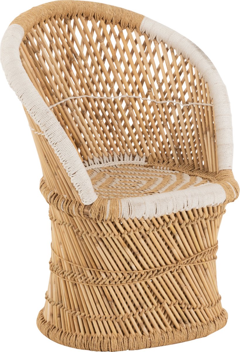 Chaise | toile de jute | naturel | 66,5x58x (h)76,5 cm