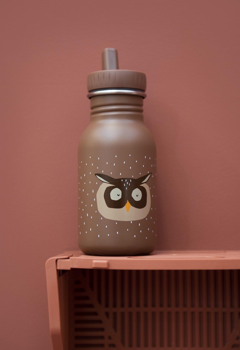 Trixie Baby Drinkfles Mr. Owl 350ml - Bruin