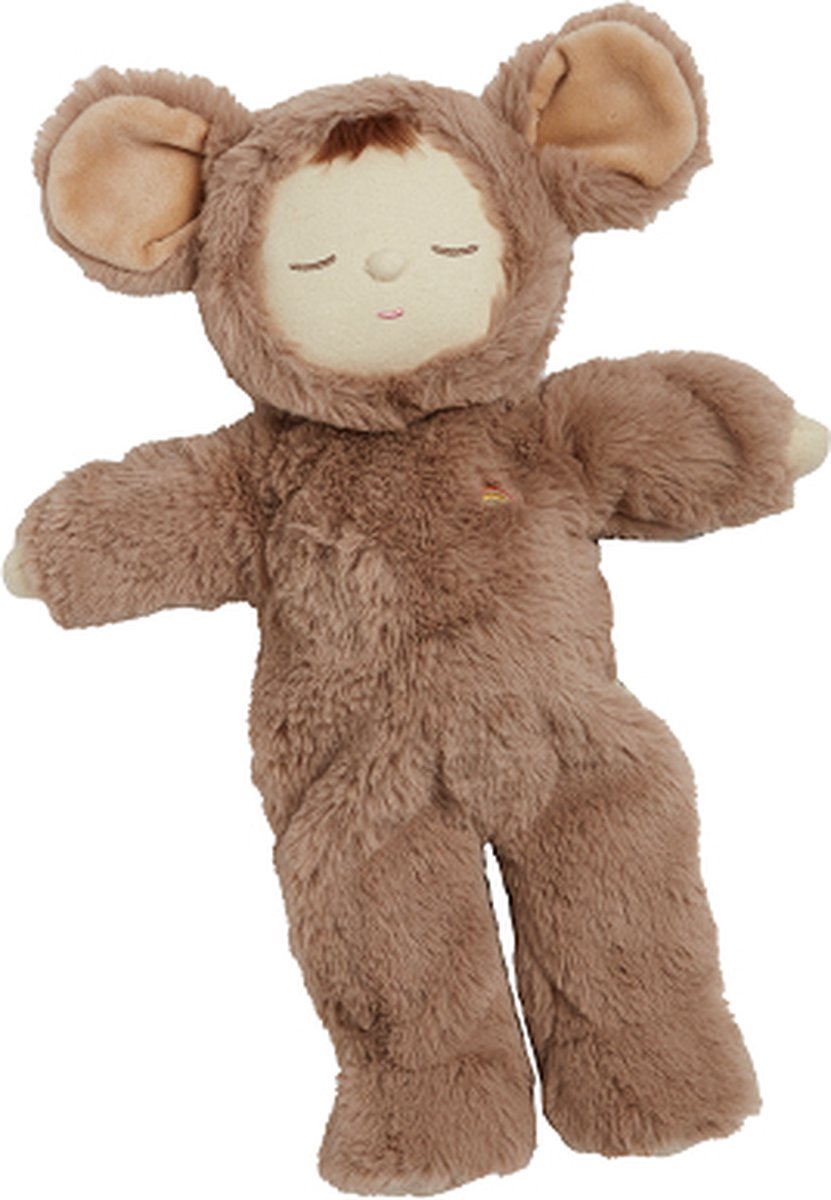 Olli Ella - Cozy Dozy Dinkum Doll Mousy Pickle - Peluche - Poupée - Jouer en peluche