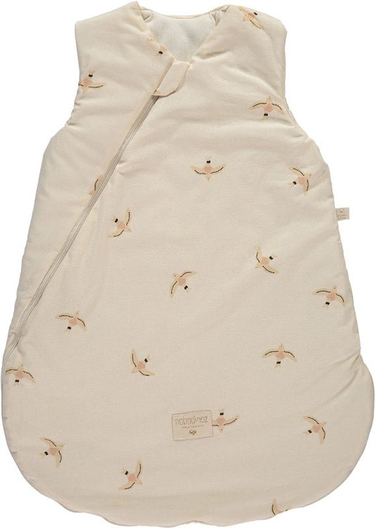 Nobodinoz Cocoon sleeping bag Haiku birds mid-season - 6 to 18 months