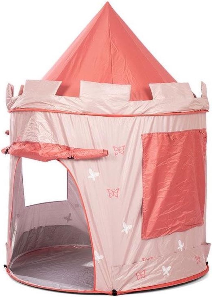 Mamamemo Pop-up Speeltent Peach 140 Cm Polyester Roze 2-delig