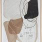 Atmosphera Poster kaders Abstract 8 stuks - - Glazen Frame Met abstracte foto's - Poster Print met Lijst