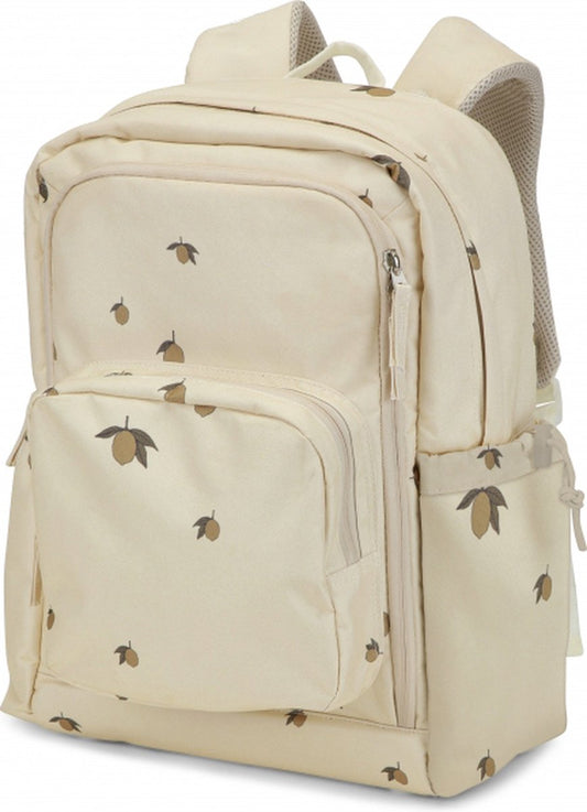 Konges Sløjd Backpack - Schoolbag - Nush Schoolbag - Lemon