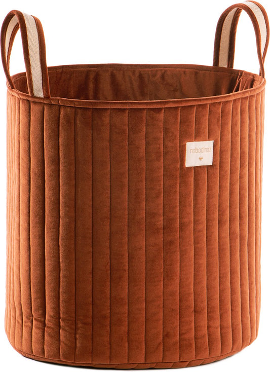 Storage basket Savanna Velvet Wild Brown - Brown