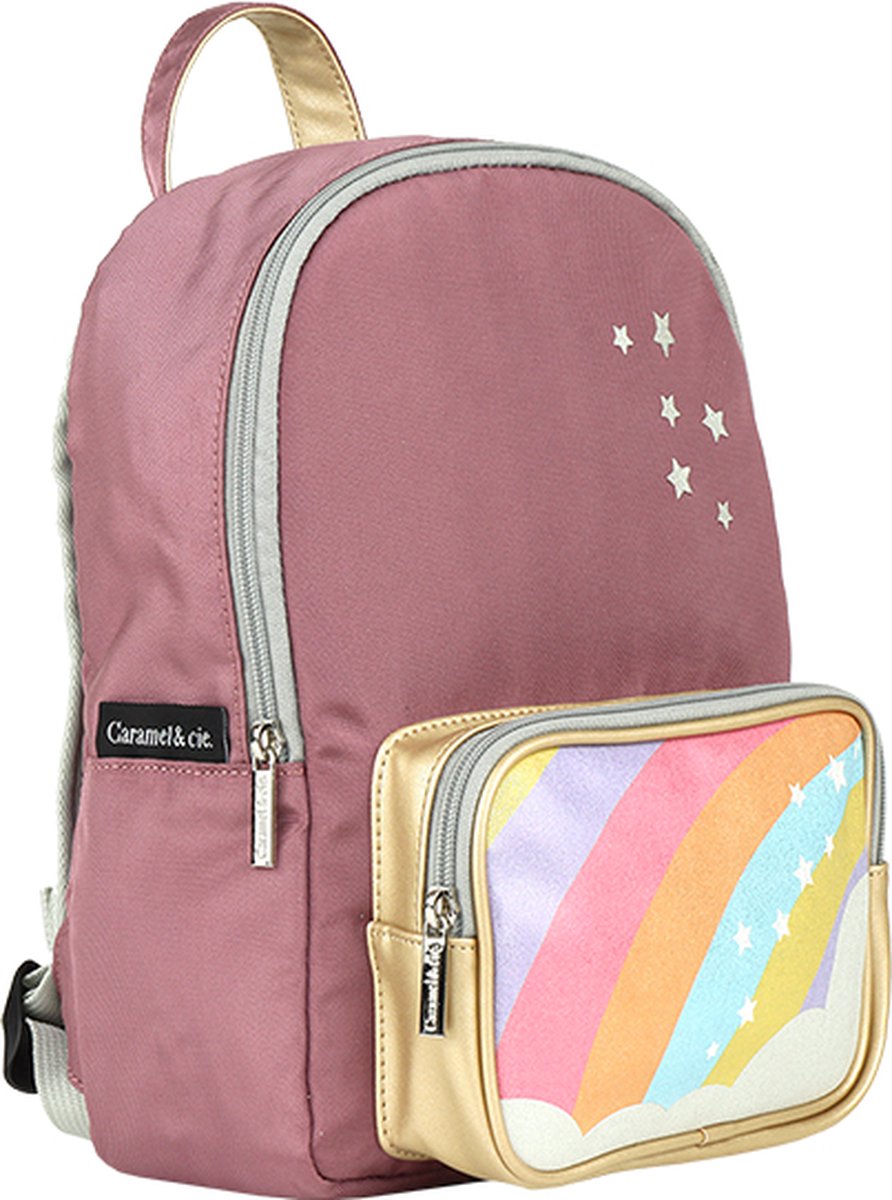 Caramel &amp; Cie Backpack for toddlers rainbow star