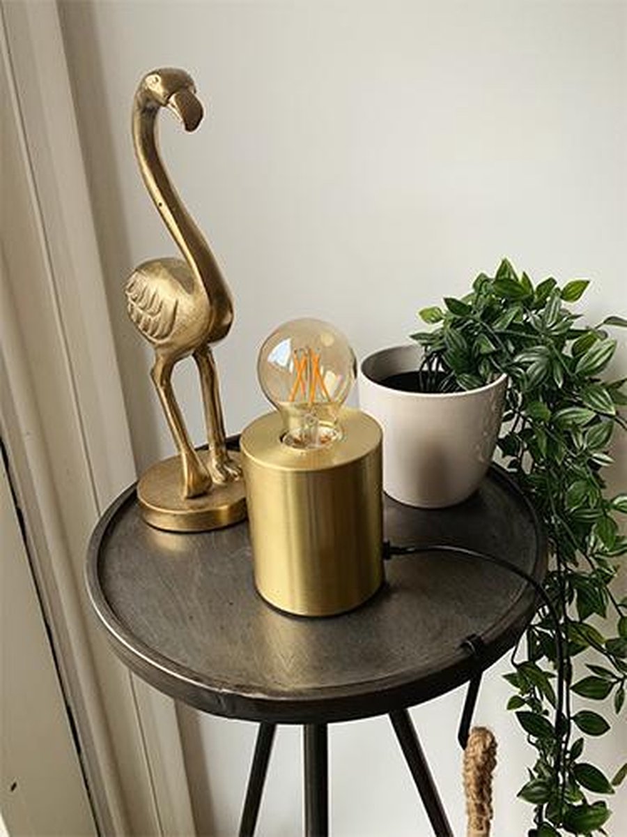 Design Table Lamp Gold 10.5cm