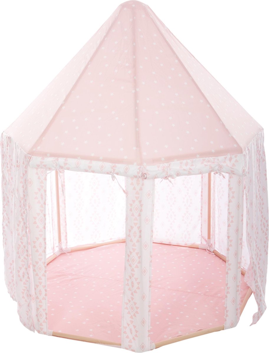 Atmosphera Kids Yurt tent roze - Speeltent - H160 cm - Roze - Kindertent